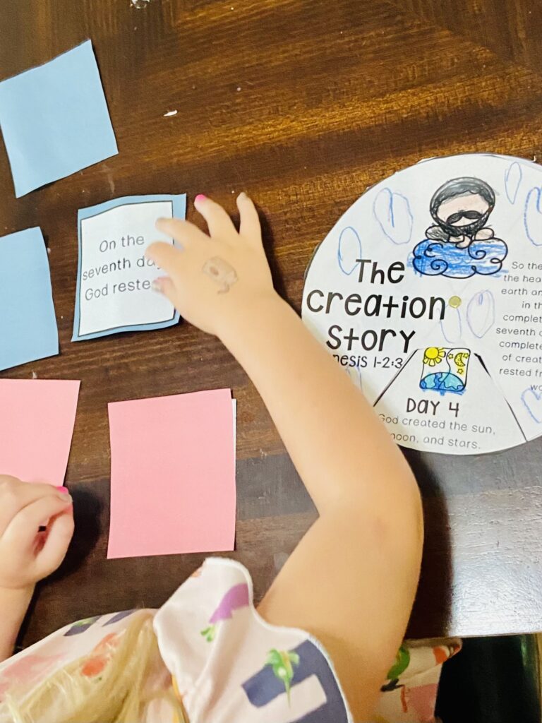 Fun Creation Story Activities For Kids